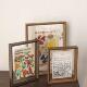 双面透明相框摆台展示装 裱框木质寸标本压花亚克力画框挂墙