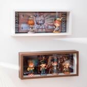 泡泡玛特相框 饰公仔收纳盒展示盒 代小野展示盒立体相框场景装