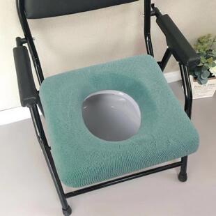 老人坐便椅垫孕妇坐便木凳椅套加厚坐便器套大方形马桶坐垫