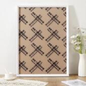 实木片拼图相框木制裱框框架和厘米片专用