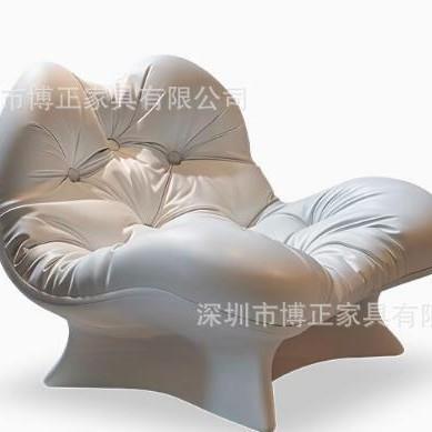 设计师单人网红沙发椅旋转意式轻奢简易客厅阳台休闲转椅懒人家用