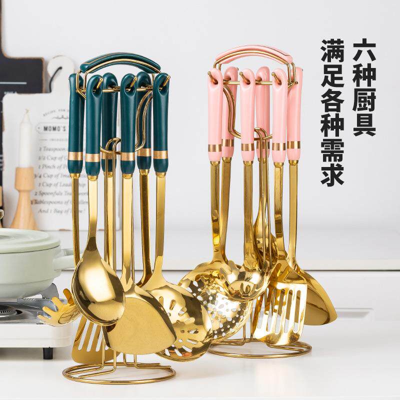 悍乐厨房调味罐调料组合套装铲子厨具锅铲勺子筷子筒组合套装