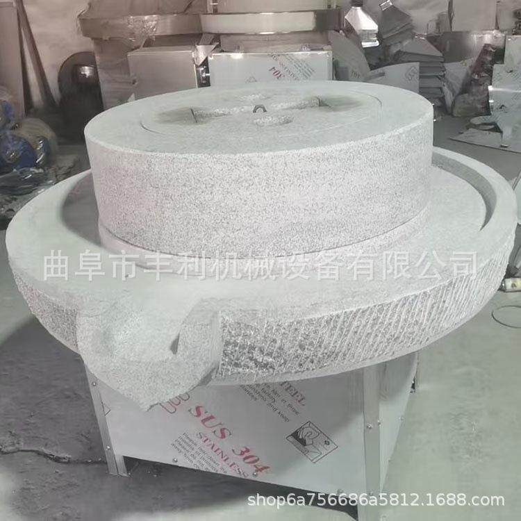 豆浆米浆石磨肠粉机 原生态小麦磨面石磨机 茴香面辣椒面石碾