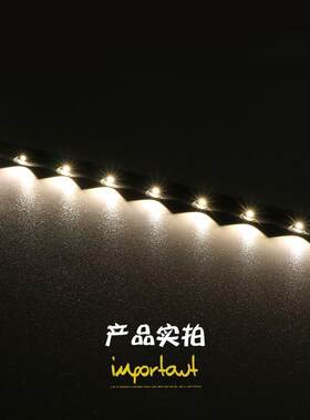 JX3501led射灯立杆柜台高显色射灯首饰展柜3W立柱可调节高度珠宝