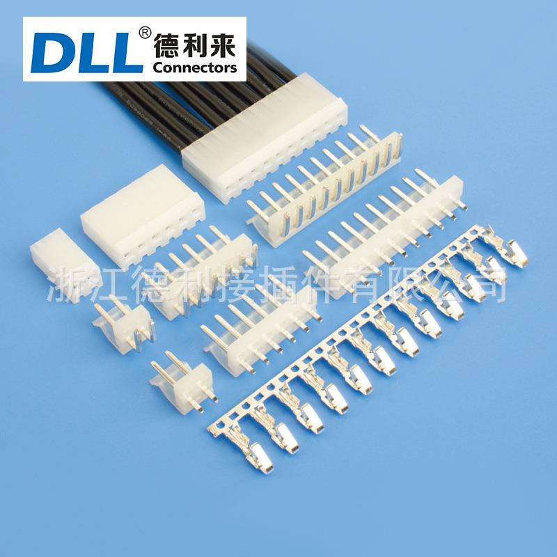 5.08 5.08mm 电子汽车连接器 条形连接器 接插件 直针+胶壳+端子