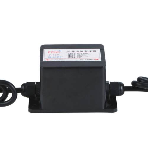 3-10W圣元EEIO防水变压器厂家220V转12V/24Vled灯带防水电源塑壳