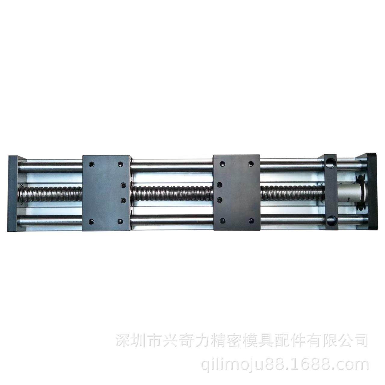 正反转直线导轨电动模组机械手双向正反牙滑台手动滚珠丝杆左右旋