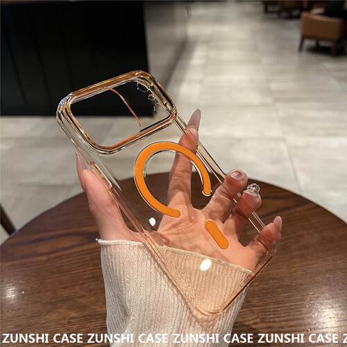 适用iphoneAr手机包透明磁