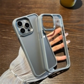 苹果17金属镜头圈适用iPhone17手机包透明防摔15ProMax鹰眼保护套