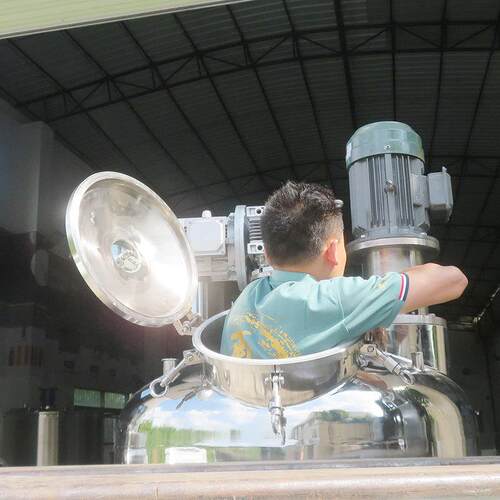 电加热搅拌反应釜 不锈钢电加热乳化罐 液体调配搅拌桶工业配料罐