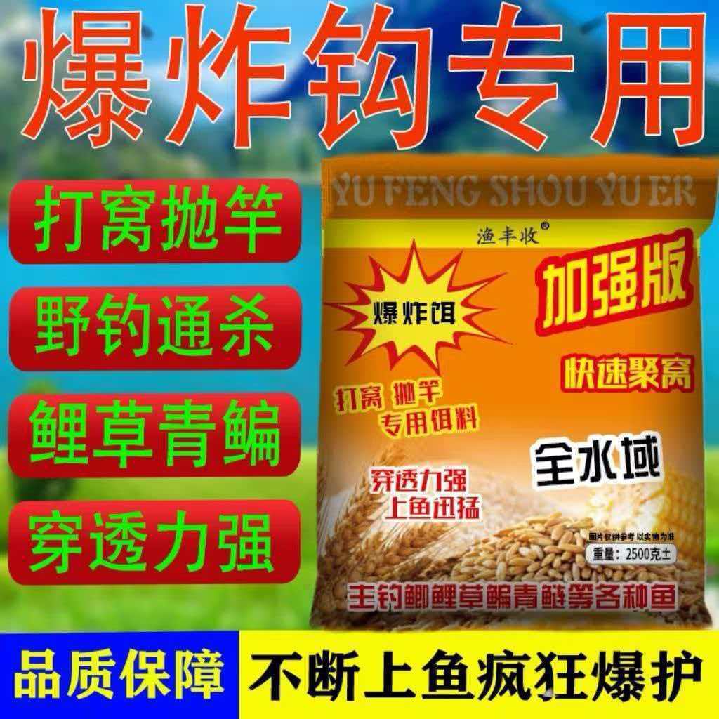 5斤装大爆炸饵料秋冬款爆炸饵料