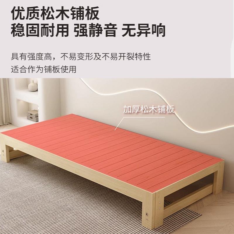 实木沙发床多功能折叠床拉床一体两用小户型伸缩沙发床乌金木卧室