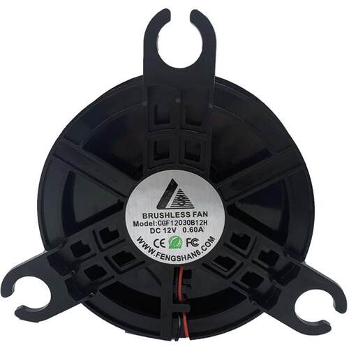 IP55防水冰箱风扇涡轮支架120*120*30MM风机 直流DC静音散热风扇