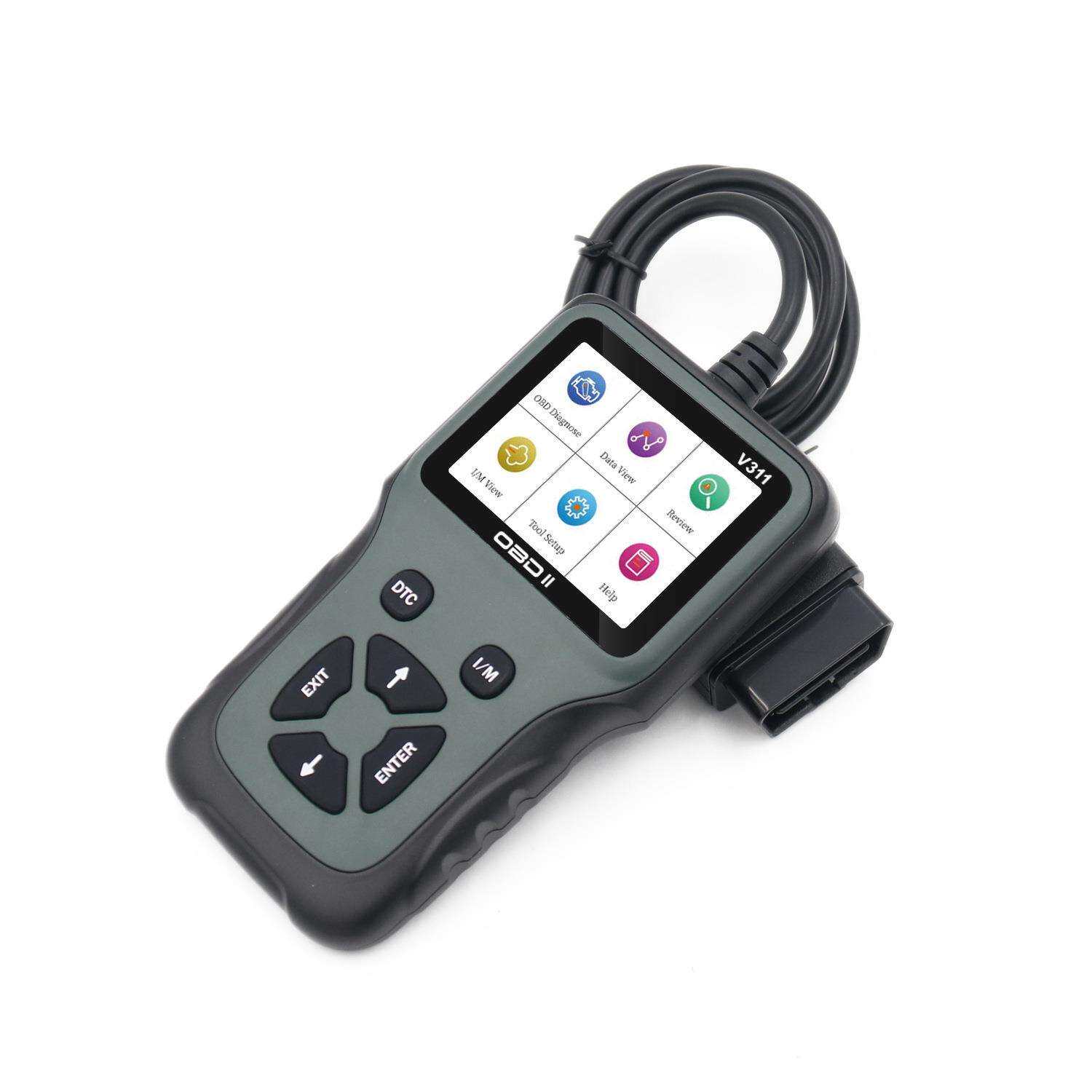 彩屏V311 OBD2 Scanner多语言汽车故障检测诊断仪obd2 检测维修仪