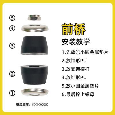 专业陆地冲浪板PU滑板避震器长板Carver支架CX4桥高弹