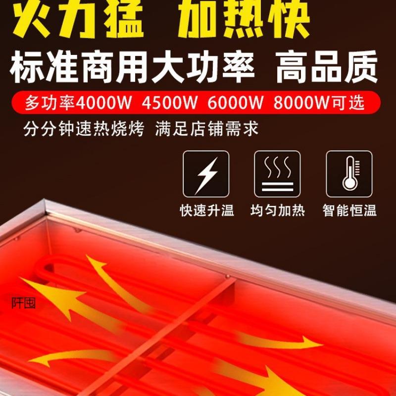 烤羊肉串的炉子家用电烤肉串机烤箱烤肉串神器摆摊商用电烤炉烧烤