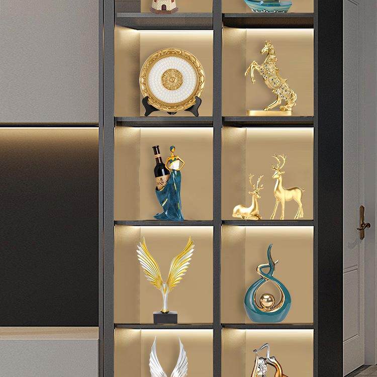 A12现代轻奢红酒架摆件家居客厅酒柜装饰品创意电视柜室内摆