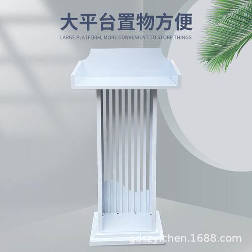不锈钢演讲台发言台餐厅迎宾台咨客台主持台接待台可五金商场商用