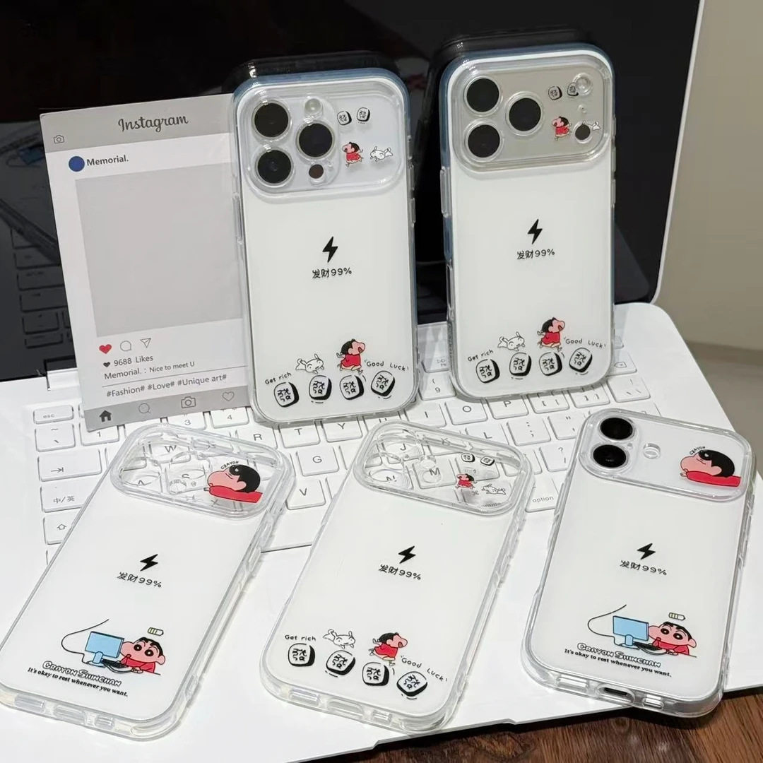 充电小新iPhone精孔大视窗壳