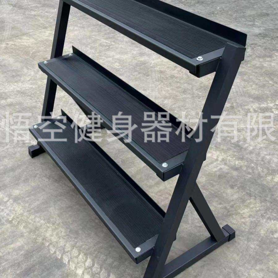 三层壶铃架多功能健身房商用私教工作室壶铃放置架组合训练健身架