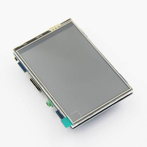 3.5寸高清 HDMI树莓派4代 3B+显示器 Raspberry Pi LCD触摸屏