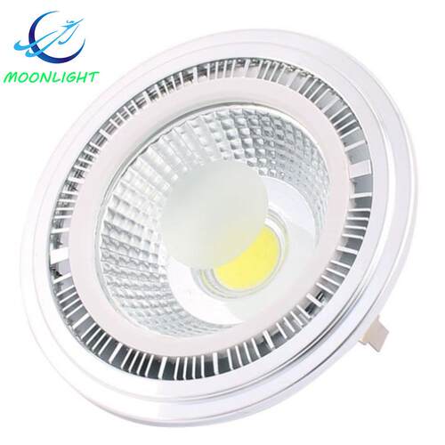 led车铝防眩光可调光COB10w12w15W18wG53GU10斗胆灯内胆AR111射灯