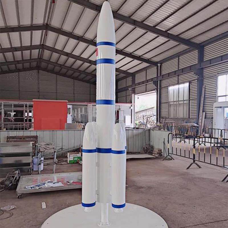 户外铁艺航空火箭卫星探测车模型仿真道具科技展览馆美陈装饰摆件