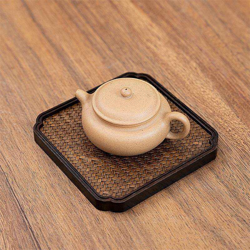 日式宋席重竹干泡台茶盘竹制席面禅意壶茶托家用小号茶台托盘茶具