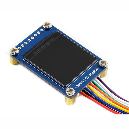 微雪 兼容 Arduino 树莓派1.3寸LCD显示器240x240彩色液晶屏IPS屏