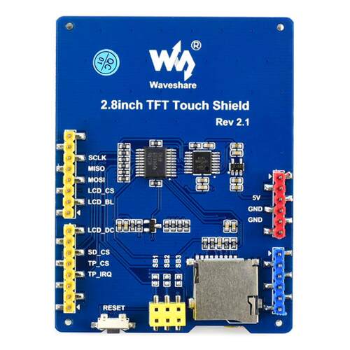 2.8inch TFT Touch Shield 电阻触摸屏320×240分辩率兼容Arduino