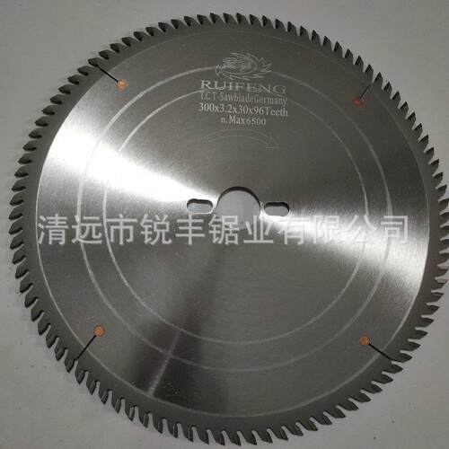 硬质合金堆台锯锯片 300*3.2*30*96T木工合金锯片 推台锯锯片