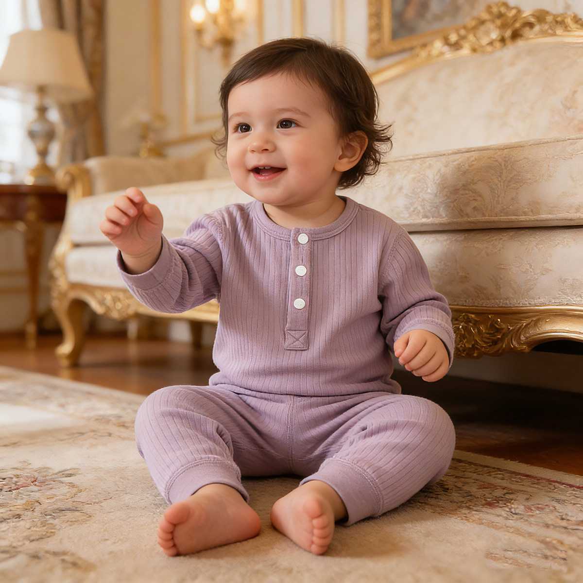 婴幼儿春秋冬款秋衣秋裤内衣套装