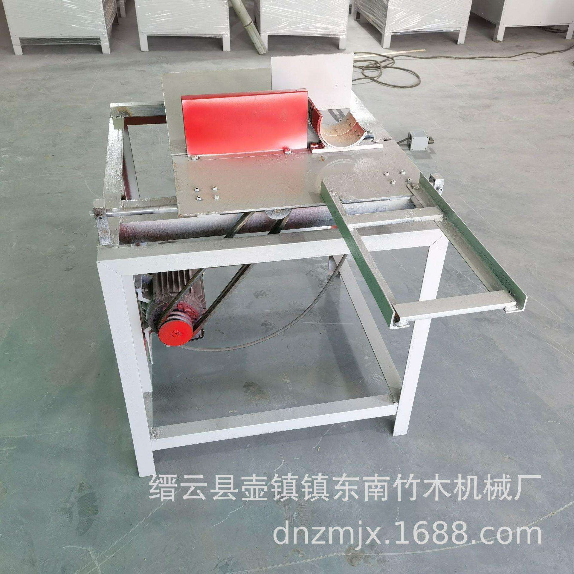 竹丝竹条木丝木条定尺切断机竹子加工机械木头切片机设备厂家