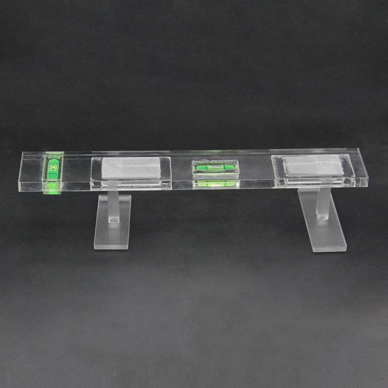 核磁共振测量水平尺气泡T型双线水准仪亚克力水准泡水平器水准泡