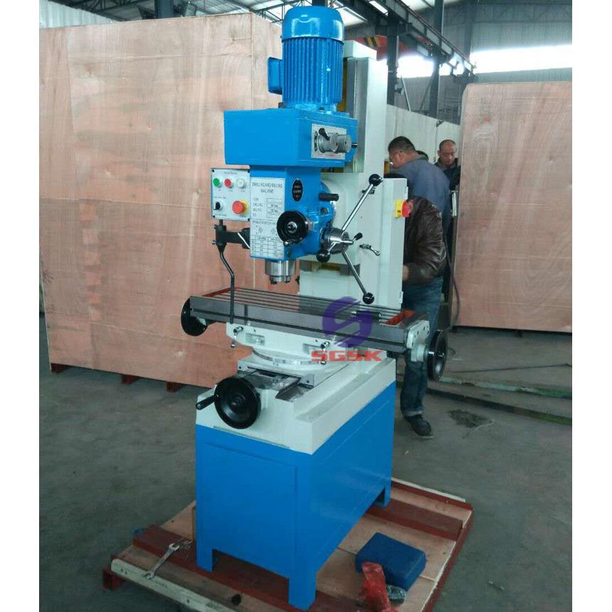 钻铣床ZX50C ZX50A ZX50F小型钻铣床普通钻铣床金属钻孔铣削机床
