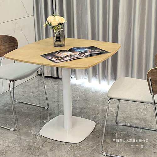 洽谈桌椅组合会议桌接待桌会客阅读休闲桌椅阳台小方桌商用小圆桌