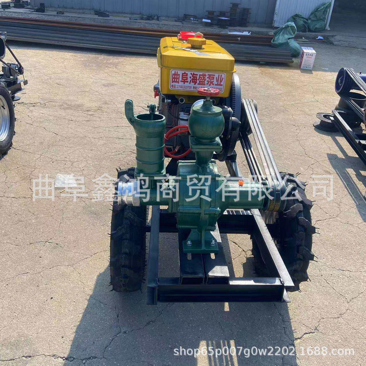 单座拖拉机悬挂架带泵 快速接头一卡一扣水管轻松对接 农业喷灌泵