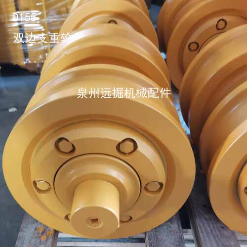 T288A-17-660双边支重轮D155推土机T288A-17-710单边承重轮引导轮