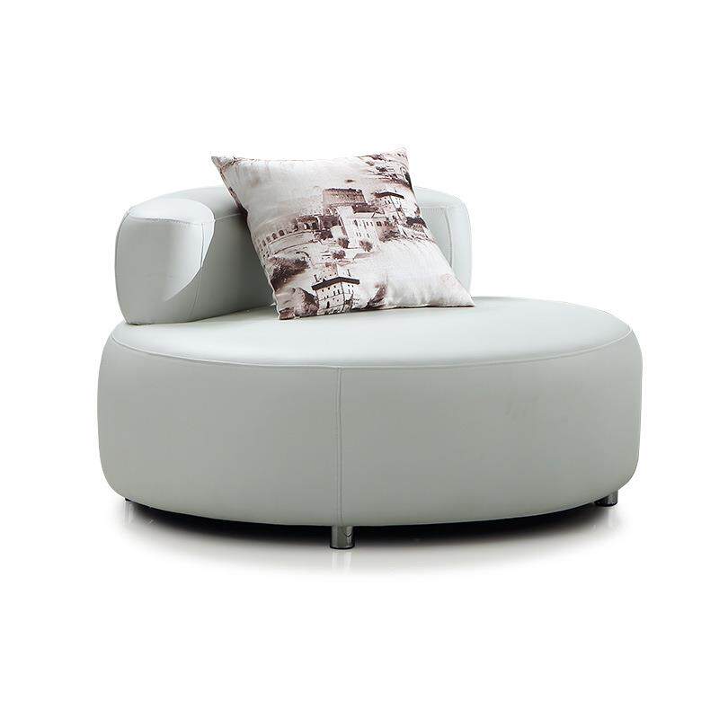 创意沙发简约现代酒店客厅小户型组合个性家具时尚单人三位皮布椅