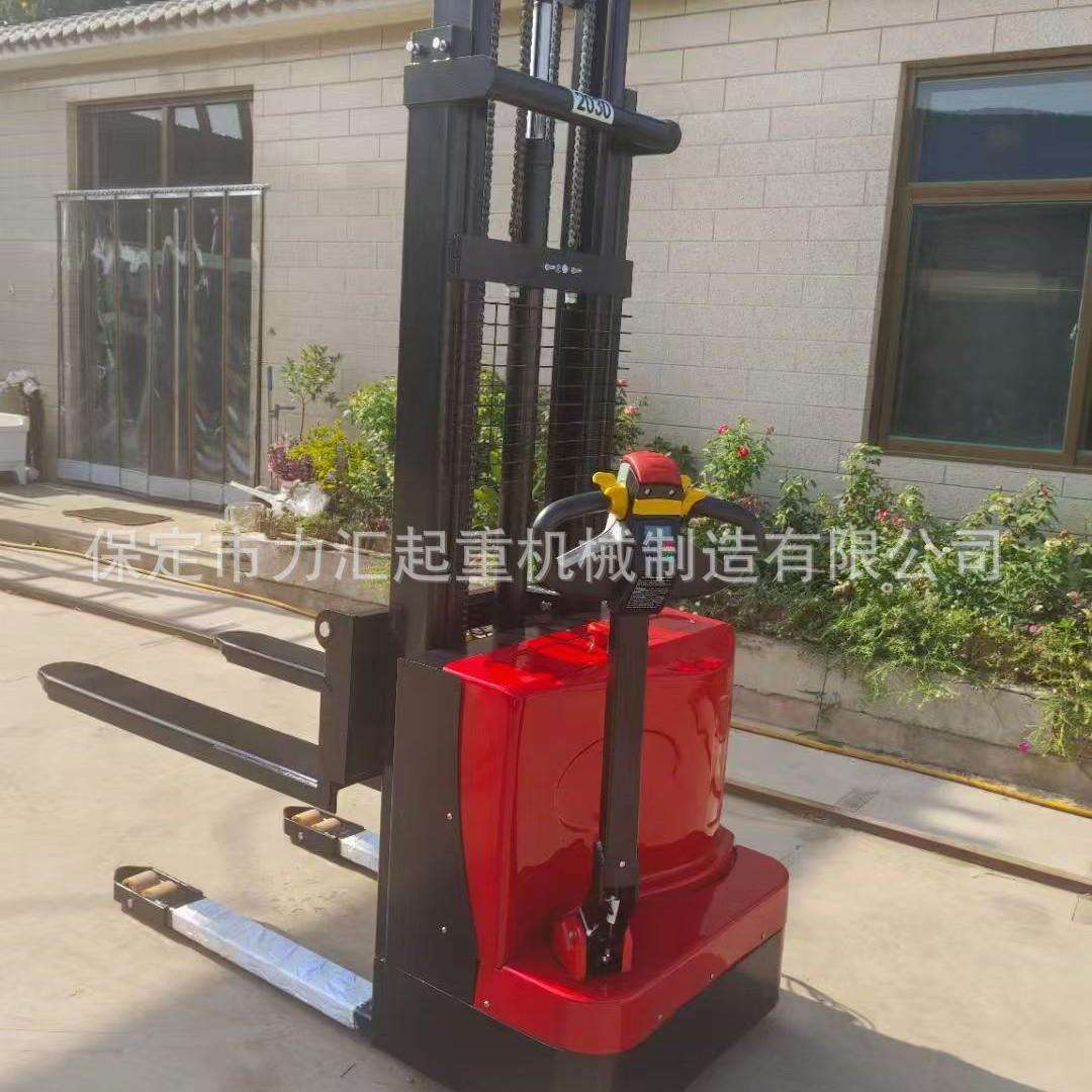 电动堆高车叉车2吨1.5t全自动小型搬运托盘车升降电瓶装卸铲车