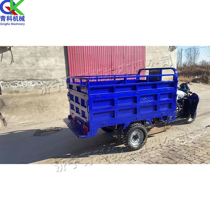 汽油摩托三轮车 工地运输带高低速自卸车 山区载货农用自卸翻斗车