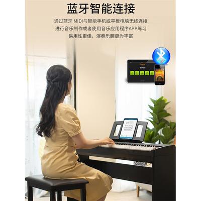 可Roland罗兰电钢琴FP18专业88键盘智能数码重锤初学者fp10