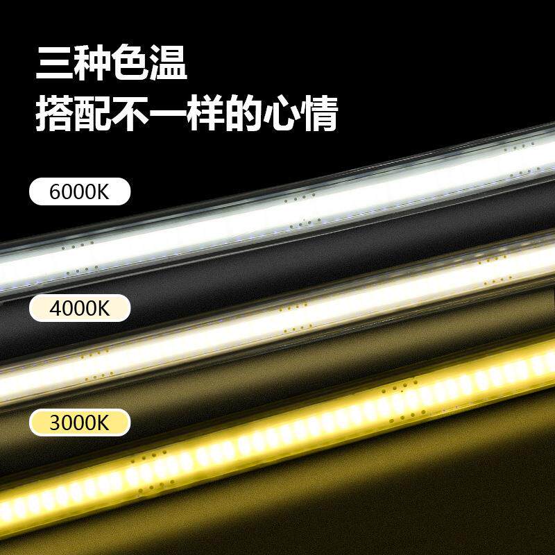cob超亮220V灯带户外防水LED自粘灯带客厅吊顶暗槽装饰线型软灯条