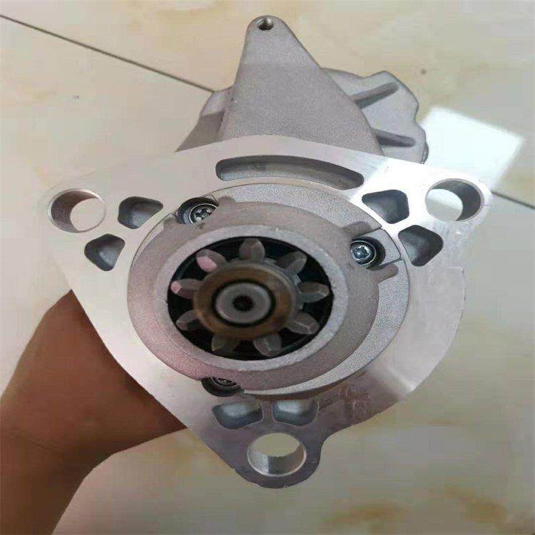 上柴D6114起动机24V 5.5KW 9齿 发动机配件 发电机涡轮增压器