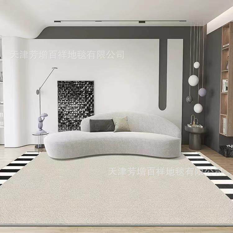黑石公寓新西兰羊毛地毯客厅轻奢高级沙发毯茶几毯卧室窗前毯地垫