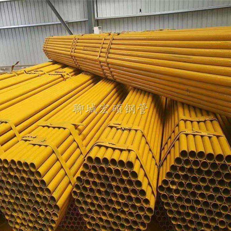 钢管架子管圆管工程建筑加厚扣件铁管镀锌钢管脚手架6米厂家直销