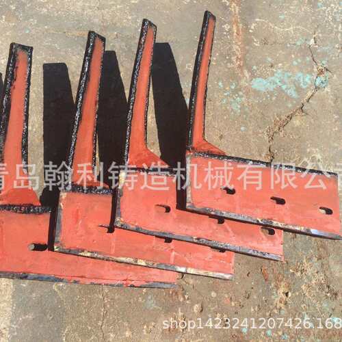 青岛厂家粘土砂生产线设备配件供应 S1416转子混砂机配件刮板体