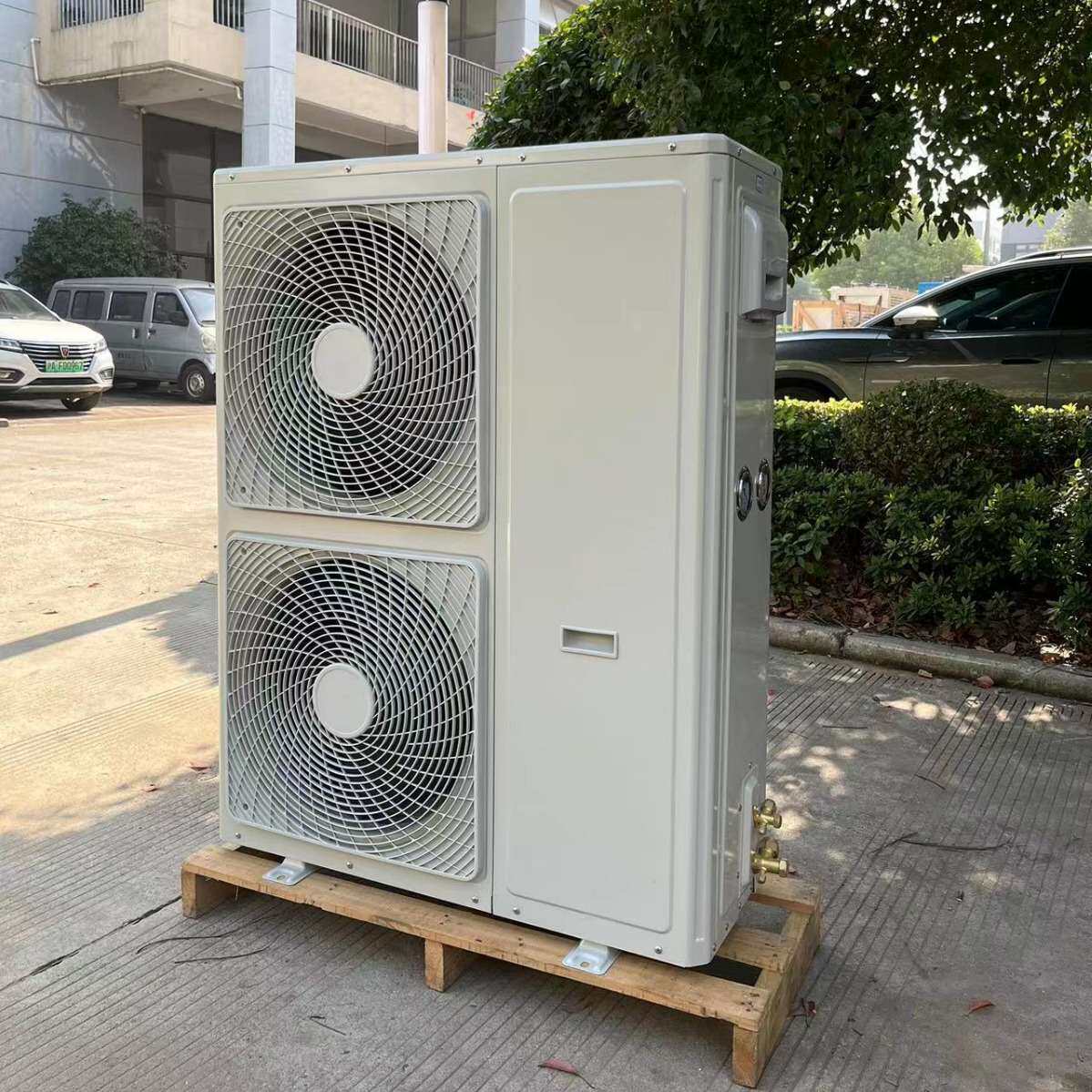 供应3HP艾默生谷轮压缩机组 ZB21KQE -18度小型冷冻库风冷机组