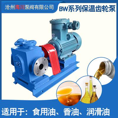 保温齿轮泵粘油稠油沥青树脂齿轮泵高粘度12立方夹套齿轮泵