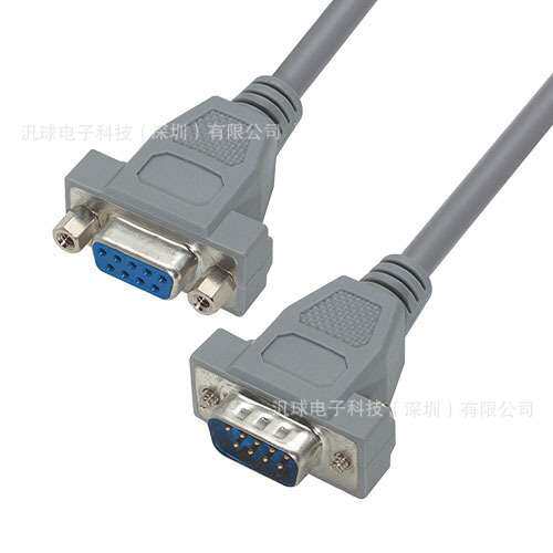 L-COM CSM9MF-1 1英尺/0.3米经济D-Sub线缆DB9公头/DB9母头 现货